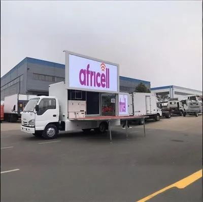 RLQ Mobile LED P4, P5, P6 Advertising Truck
